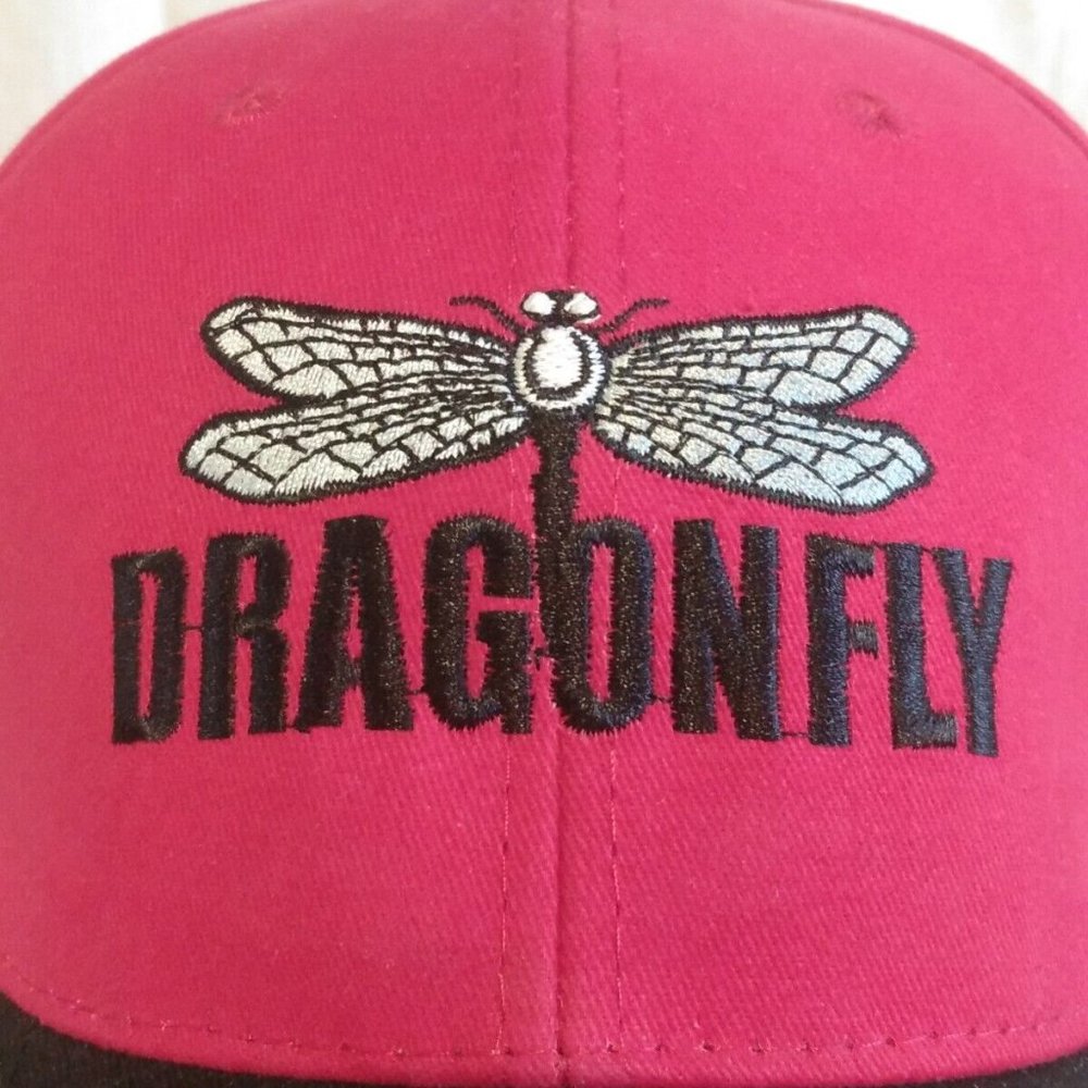 Men's Baseball Cap Dragonfly Hat  Embroidered